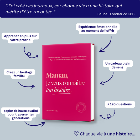 Coffret 3 journaux : Je veux connaître ton histoire