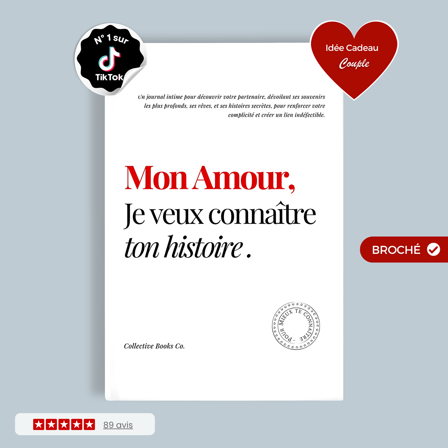Journal : Mon Amour, Je veux connaître ton histoire