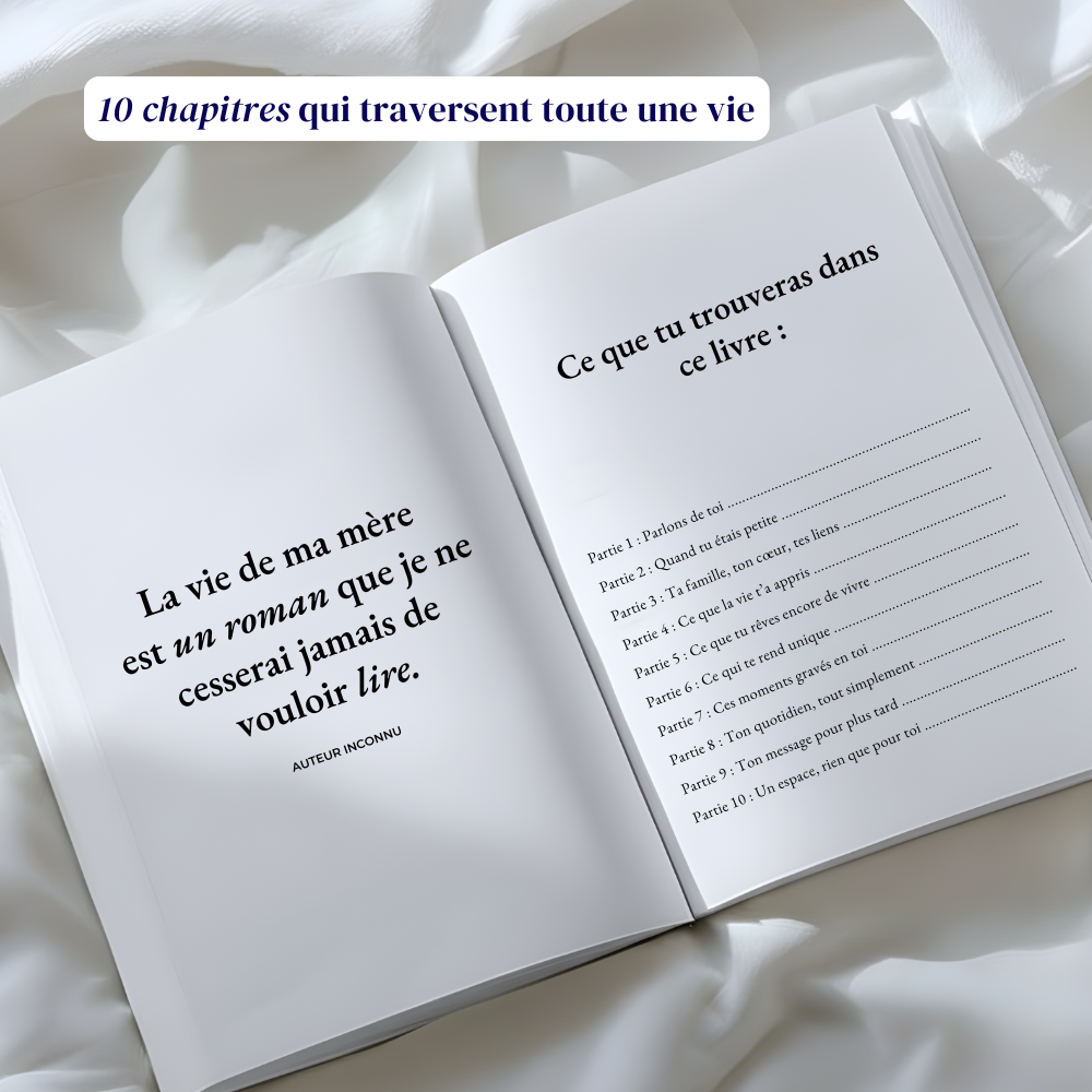 Maman : Je veux connaître ton histoire