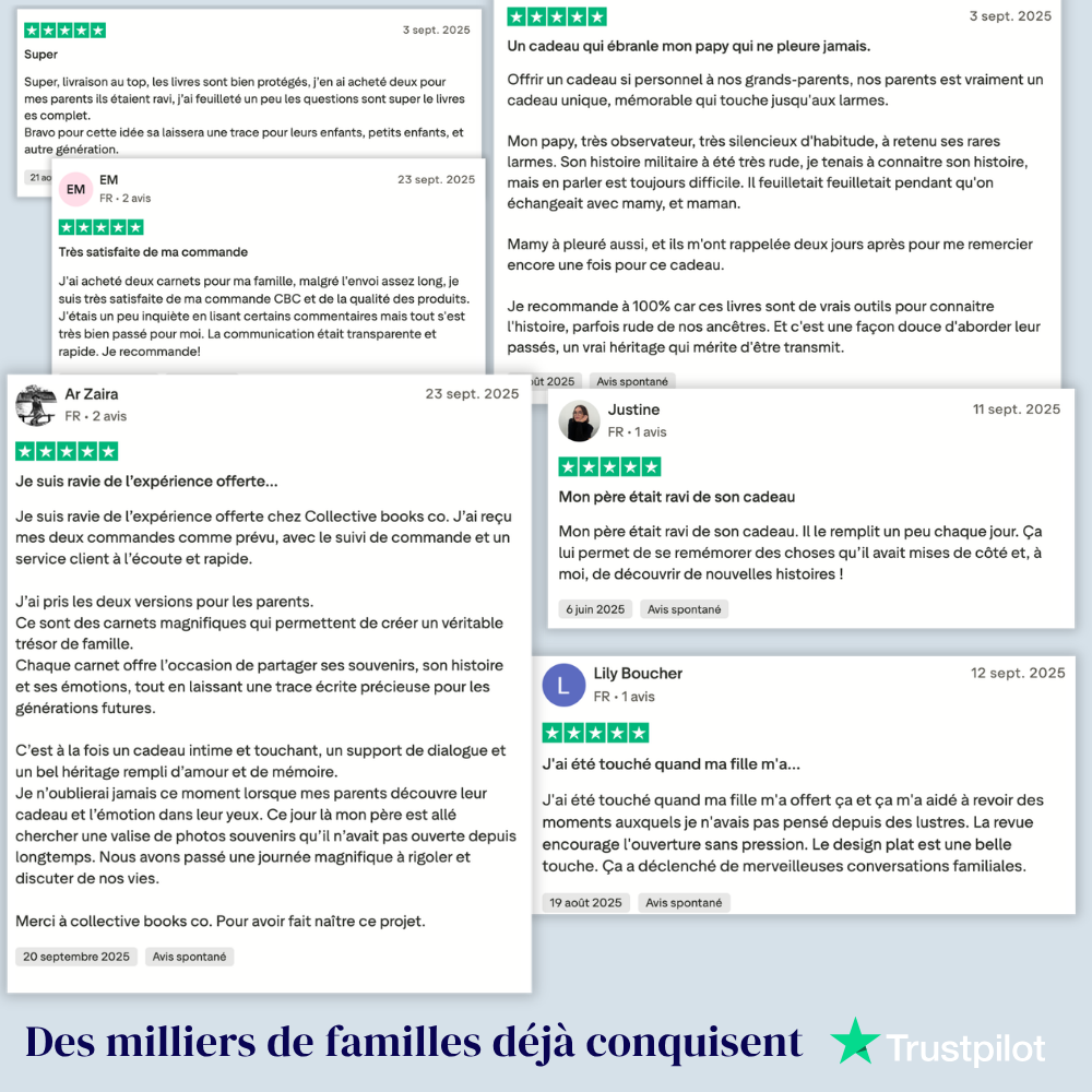 Maman : Je veux connaître ton histoire