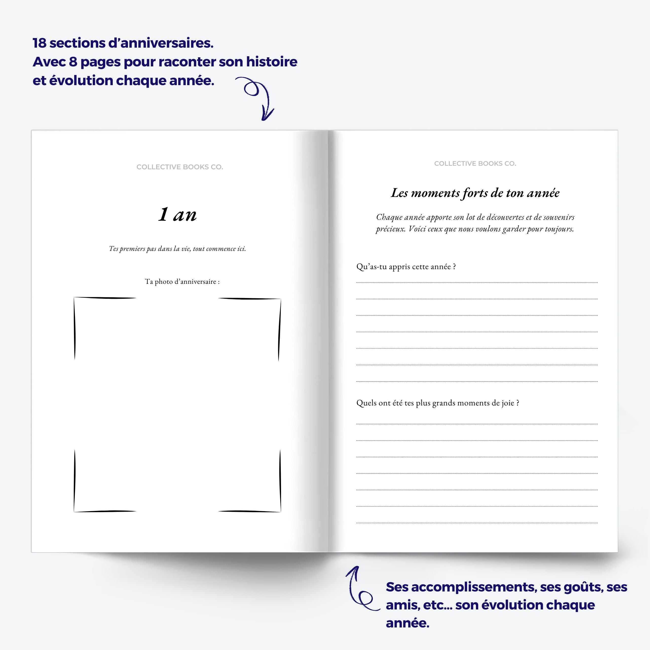 Journal : Pour toi, mon enfant